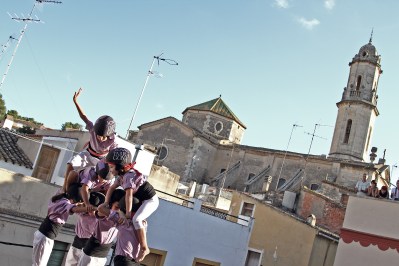 Diada de El Catllar. "aleta" Jove de Tarragona