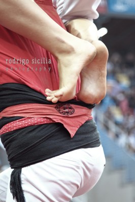 XXV Concurs de castells. "Amunt!" Xicots de Vilafranca.