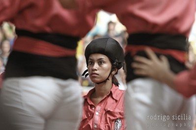 XXV Concurs de Castells. Dossos de la vella espectant.